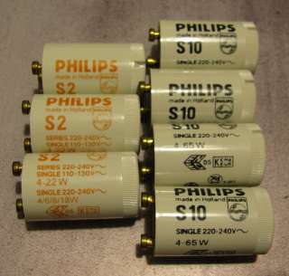 Стартеры для люминесцентных ламп PHILIPS