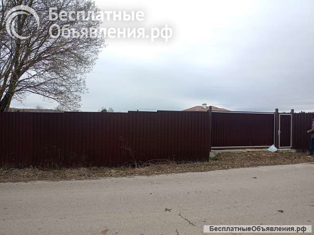 Земельный участок у реки