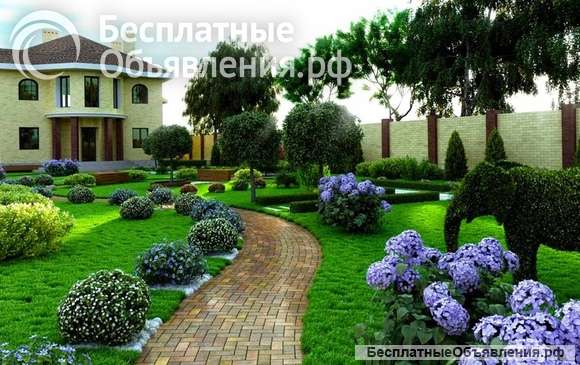 Благоустройство участка под ключ в СПб и области