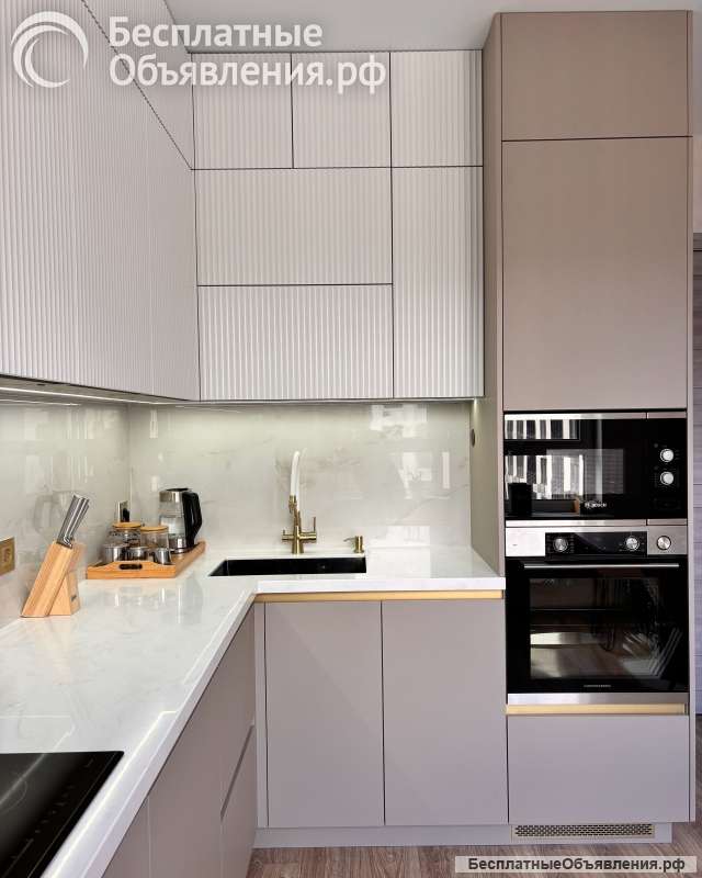 Кухня в современном стиле в новостройку