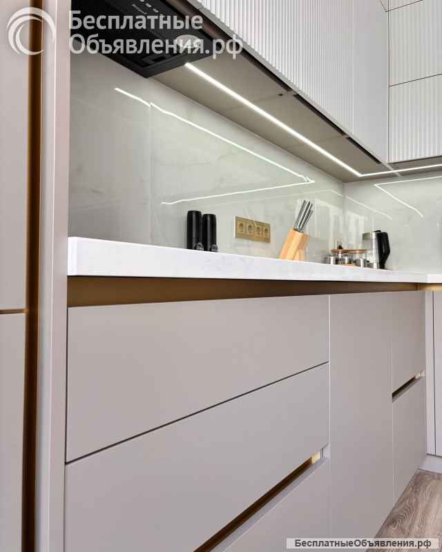 Кухня в современном стиле в новостройку