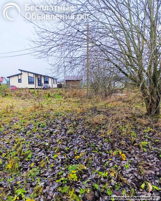 Участок 10с ИЖС, рядом река/лес