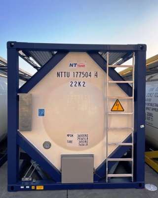 Танк-контейнер тип Т11 объём 18м3 для перевозки растворителей, новый
