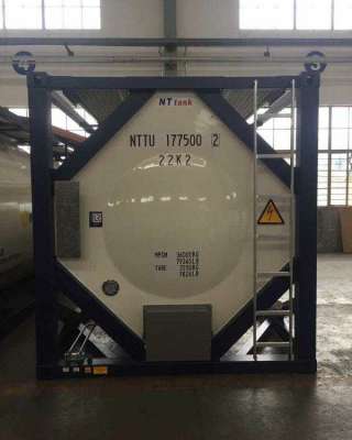 Танк-контейнер тип Т11 объём 18м3 для перевозки щелочных элементов, новый