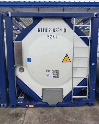 Танк-контейнер тип Т11 объём 21м3 для перевозки растворителей, новый