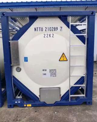 Танк-контейнер тип Т11 объём 21м3 для перевозки солевых растворов, новый