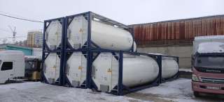 Танк-контейнер тип Т11 объём 24м3 для перевозки щелочных элементов, новый