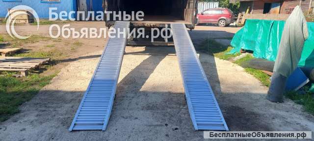 Аппарели алюминиевые ГКА 10.500.40.2/100