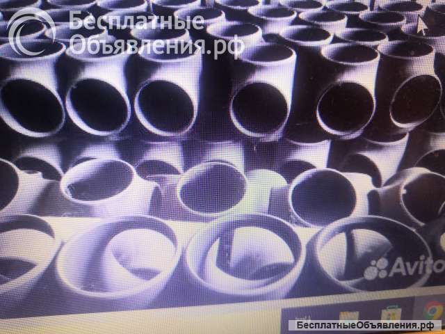 Тройники штампованные д.273х273х10мм ст.20 (тело 16мм) ру100