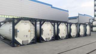 Танк-контейнер тип Т11 объём 24м3 для перевозки солевых растворов, новый