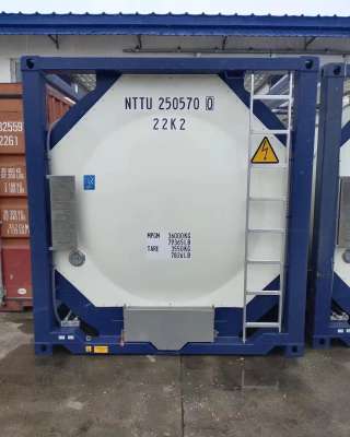 Танк-контейнер тип Т11 объём 25м3 для перевозки щелочных элементов, новый
