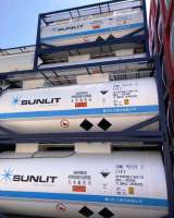 Танк-контейнер объём 21м3 тип Т20, для перевозки метансульфонилхлорида (мезилхлорида)