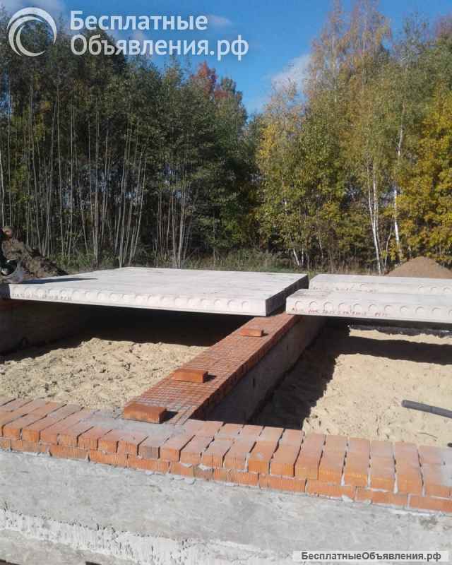 Возведение различного рода фундаментов