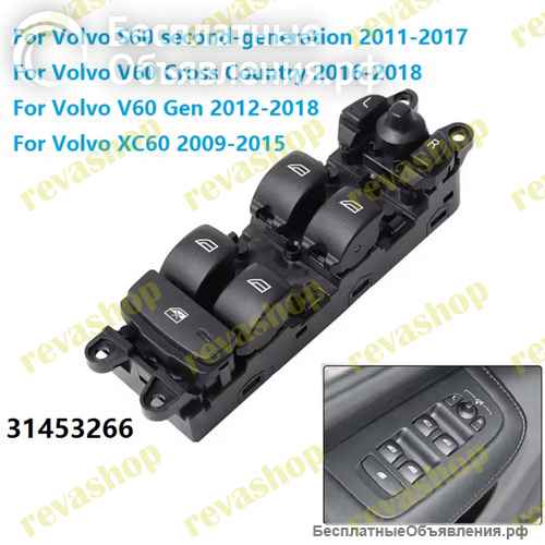 Блок кнопок водительский Volvo XC60 S60 V60