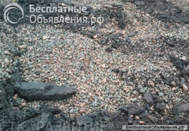 Щебень вторичный гранитный
