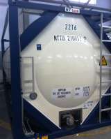 Танк-контейнер объём 21м3 тип Т11, для перевозки хлористоводородной кислоты