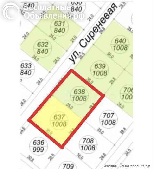 Участок рядом с озером