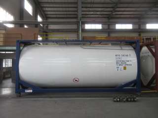 Танк-контейнер объём 24м3 тип Т11, для перевозки красящих пигментов