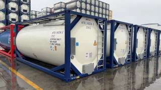 Танк-контейнер объём 24м3 тип Т11, для перевозки ацетоновых масел