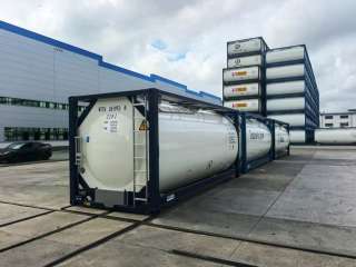 Танк-контейнер тип Т11 обьём 26м3 с термоизоляцией и подогревом, для перевозки бензола