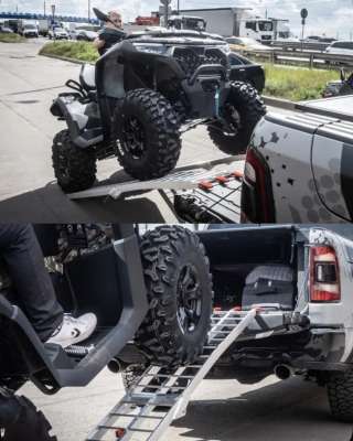 Аппарели/сходни алюминиевые для квадроцикла