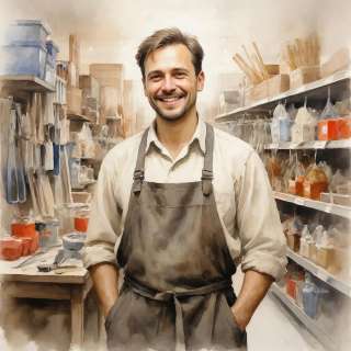 Выкладчик товаров в магазин стройматериалов