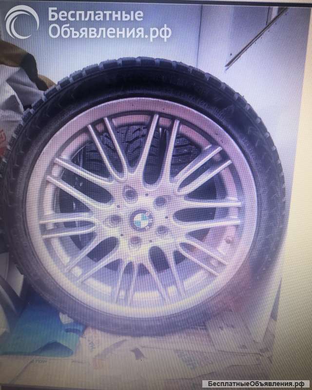 Колеса в сборе R18 бу на БМВ Е90 (ЗИМА)