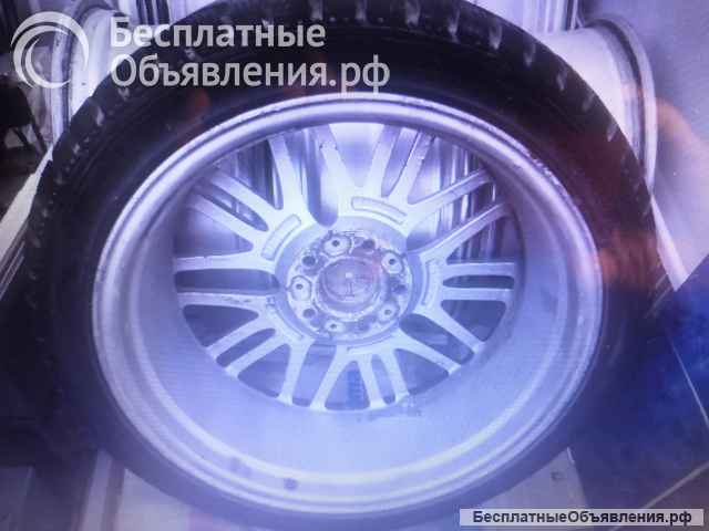 Колеса в сборе R18 бу на БМВ Е90 (ЗИМА)
