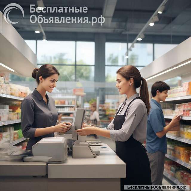 Кассир в гипермаркет в г. Москве и в Московской области