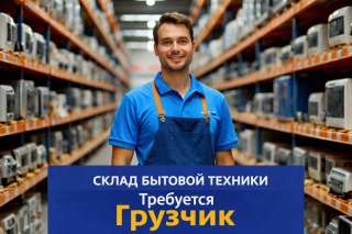 Грузчик на склад бытовой техники