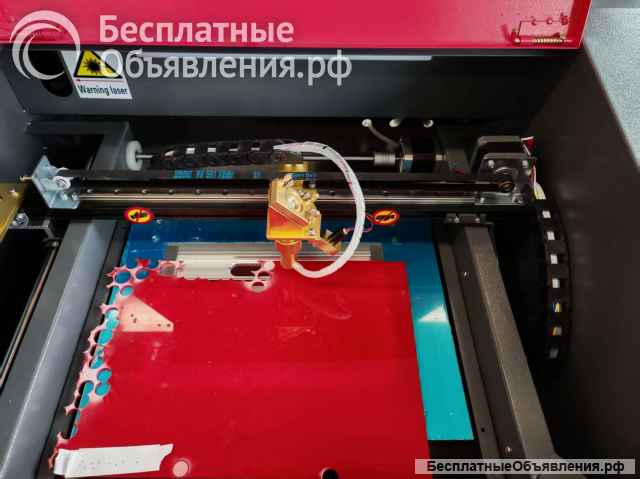 Лазерный со2 чпу станок Voiern 3020 новый, поле 30x20 см