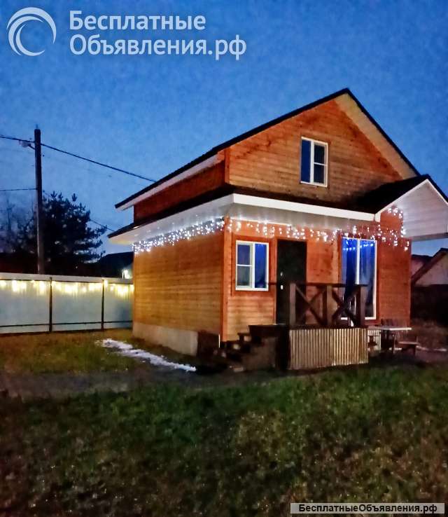 Дом с баней у реки