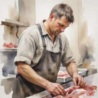 Разнорабочий на мясокомбинат