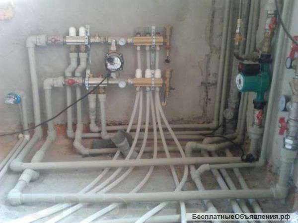 Монтаж отопления
