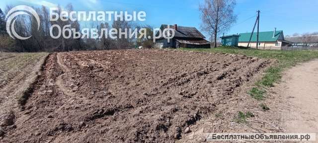 Участок 20 соток, ИЖС, д. Борок, коммуникации