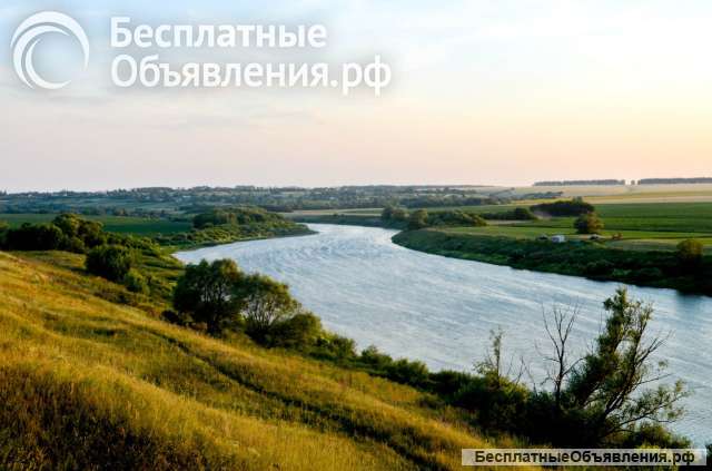 Земельные участки в поселке у реки Дон