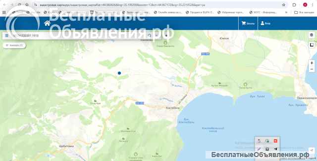 Участок 6 соток Крым | Коктебель | Вид на горы | 10 мин до моря | 390 000