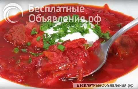 Борщ, Супы, Рассольник, Харчо в банках