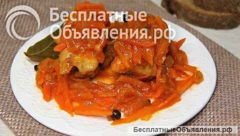 Рыба филе под маринадом любое в банках
