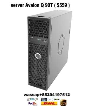 Canaan Avalon Q SHA-256 Asic miner Bitcoin BTC 90TH/s