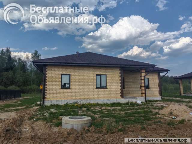 Капитальный дом из газоблока с магистральным газом и тёплым полом центральным водопроводом «под клю