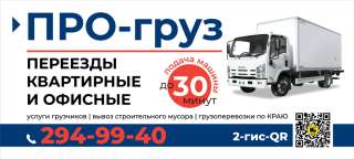 Грузовое такси ПРОгруз