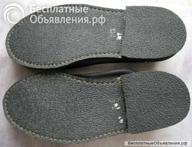 Тапочки рабочие кожаные