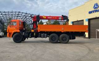 Бортовой КАМАЗ 43118-3027-48 с КМУ ИТ 150