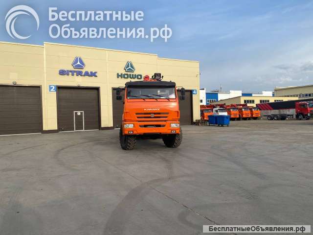 Бортовой КАМАЗ 43118-3027-48 с КМУ ИТ 150
