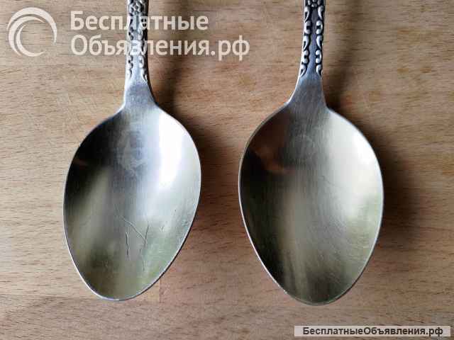 Ложки десертные СССР мельхиор МНЦ 15-20