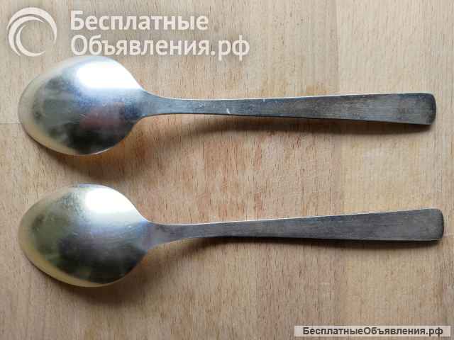 Ложки десертные СССР мельхиор МНЦ 15-20