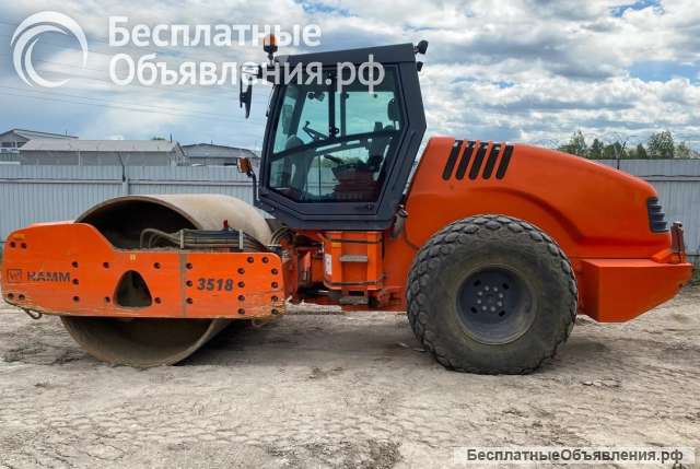 Каток грунтовый вибрационный Hamm 3518