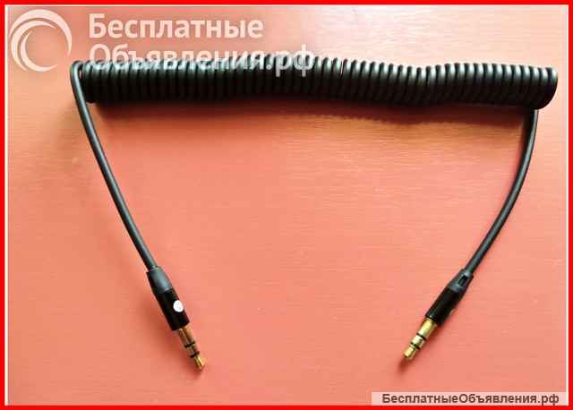 Аудио-кабель витой "Деппа" (3,5/3,5) мм, новый