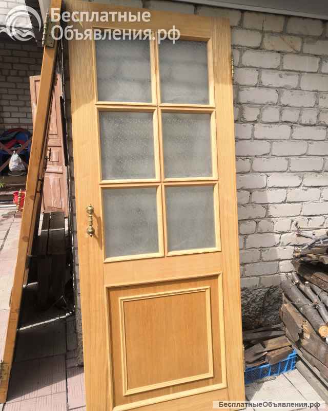 Полотна дверей бу для дачи. сада